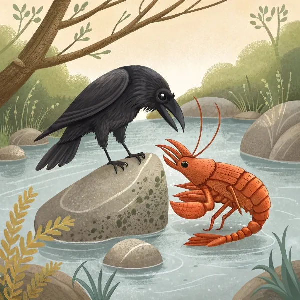 Рак і Ворона