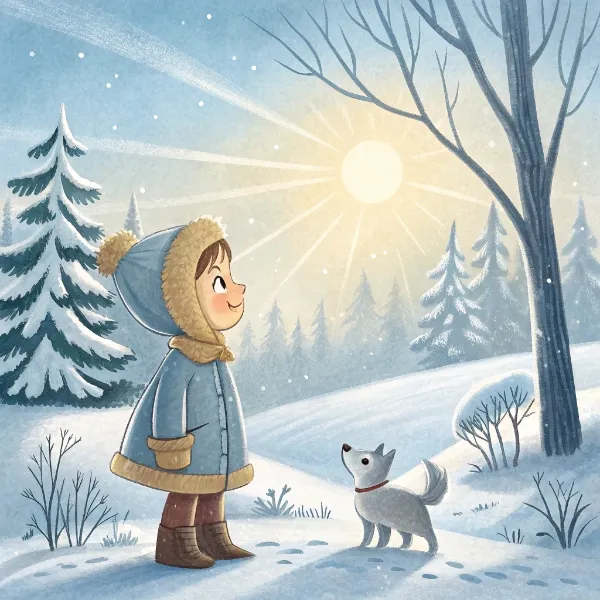 Сонячний день узимку