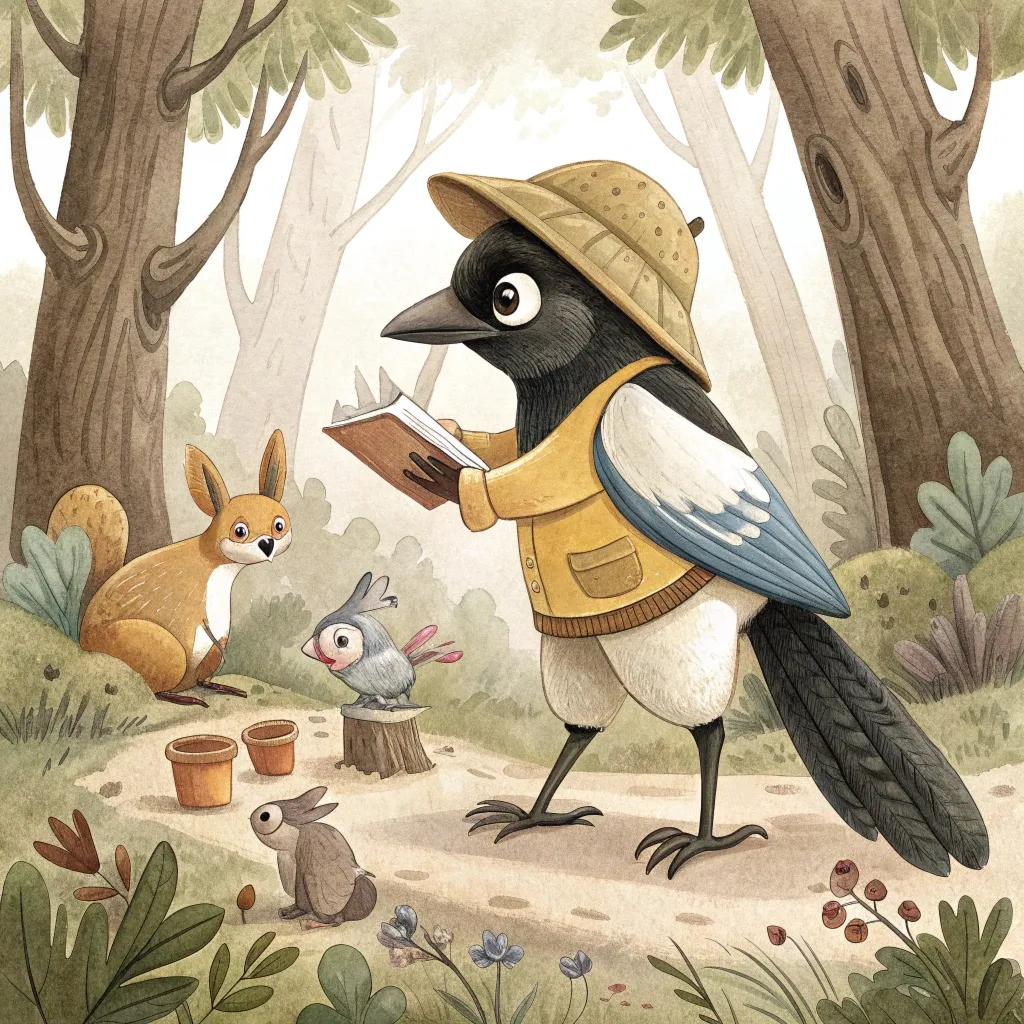 Сорока-білобока