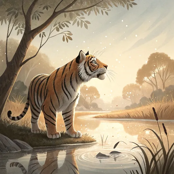 Тигреня Бінкі та його смужки