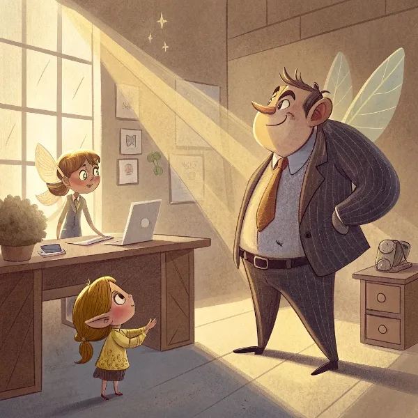 В країні сонячних зайчиків. Розділ №6 – Начальник канцелярії кошмарів