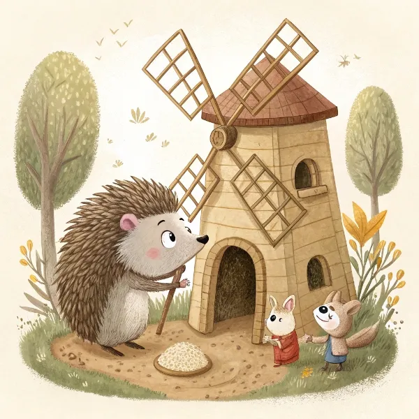 В їжаковім вітряку