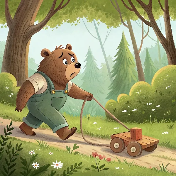 Ведмідь і колодка