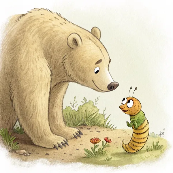 Ведмідь та черв’як