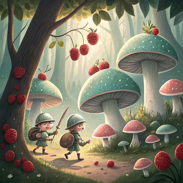 Війна грибів з ягодами