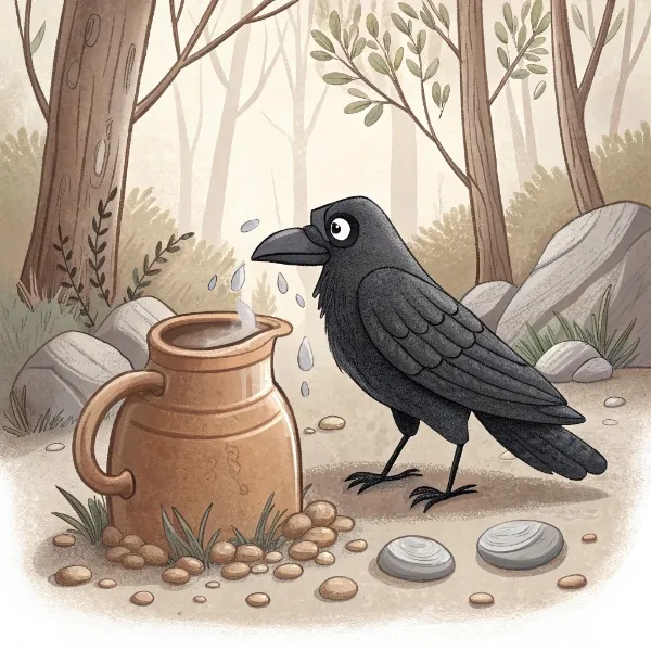 Ворона і глечик
