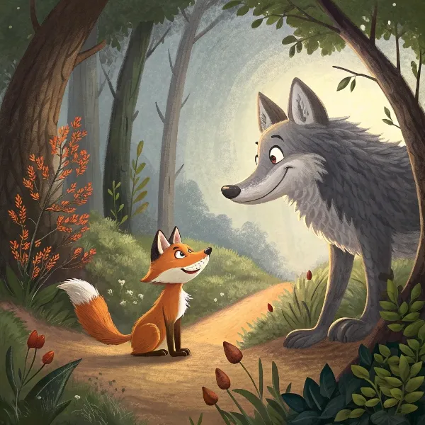 Вовк і лисиця