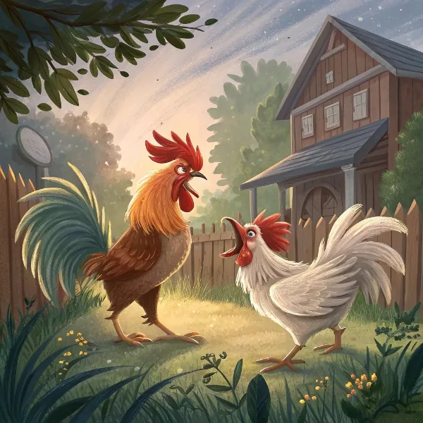 Хоробрик і Грімко: битва за подвір’я