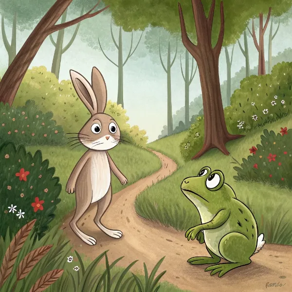 Жаба боязкіша від зайця