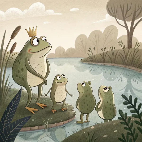 Жаби, які бажали короля