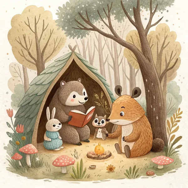 Звірі в хатинці